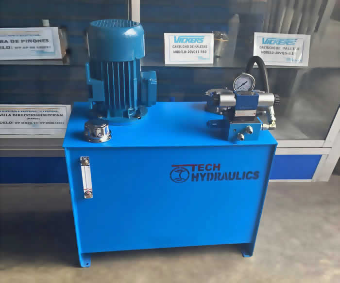 unidad hidraulica de 3 hp