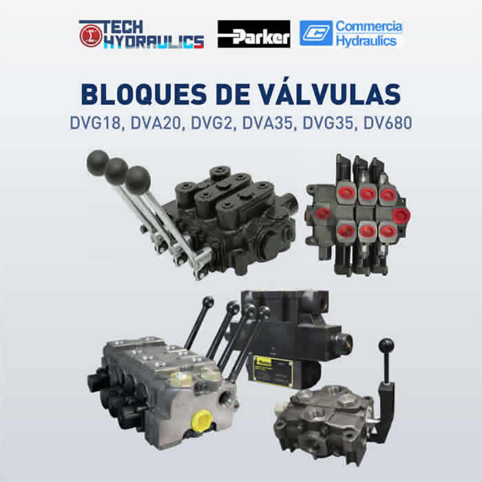 bloques de valvulas hidraulicas